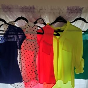 Excellent Express dress tops bundle sz small